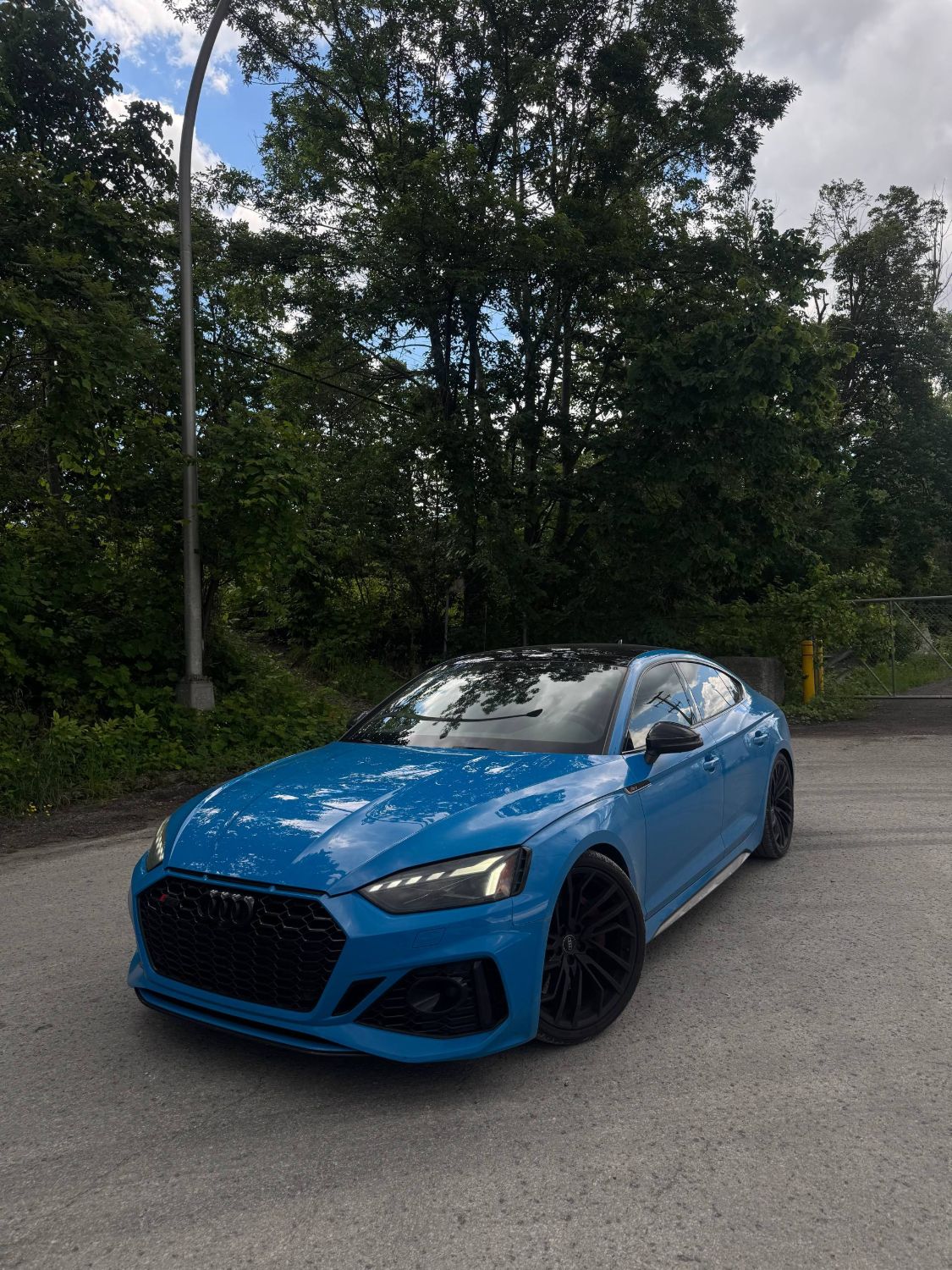 Audi RS5 Sportback — Riviera Blue